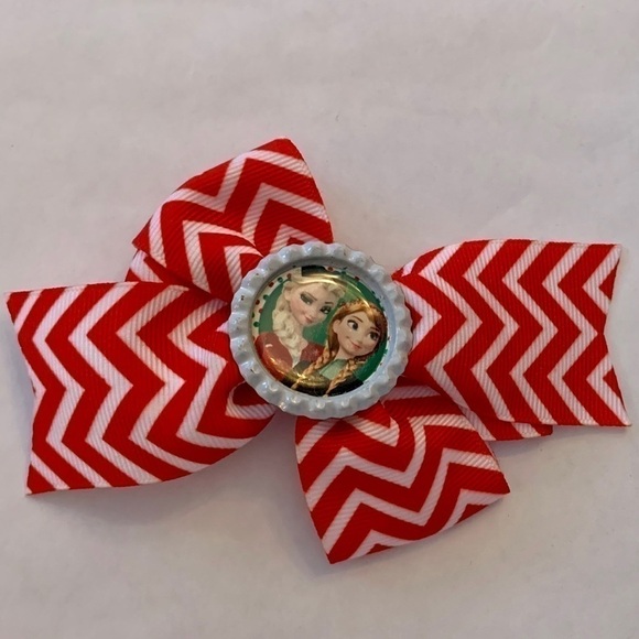 🐊FROZEN HAIR BOW - Picture 1 of 4